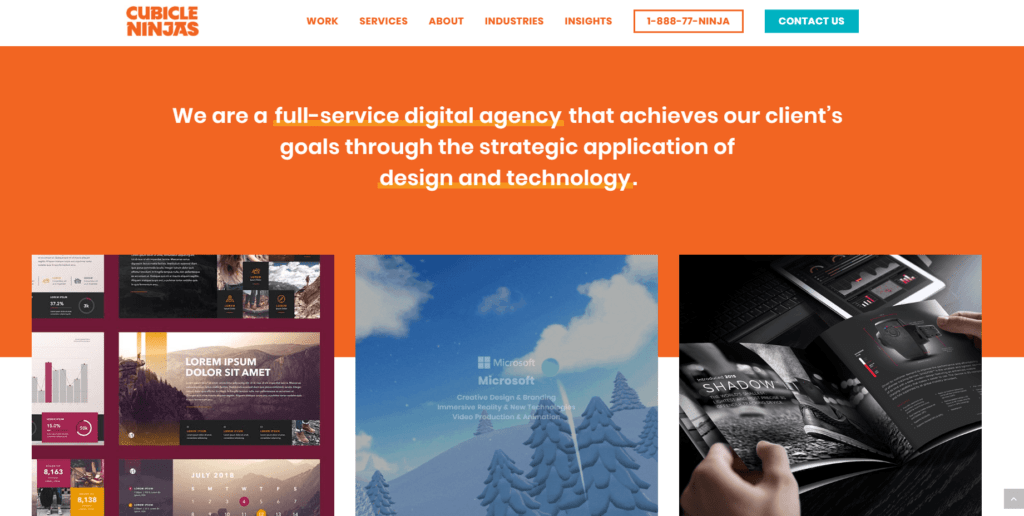 Orange website