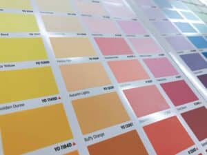 Pantone chart