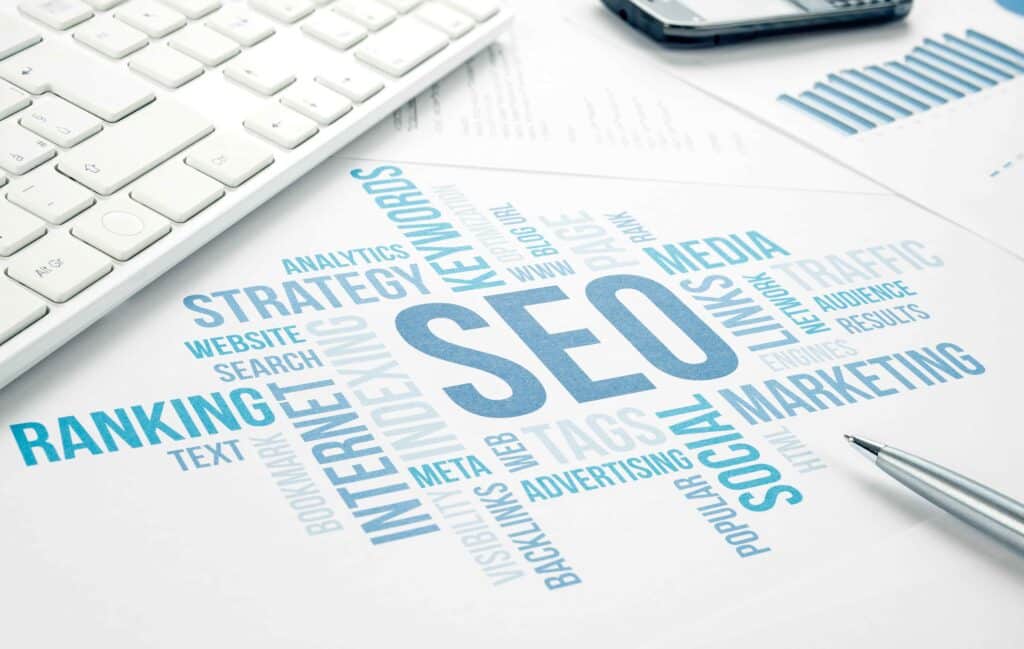 SEO word cloud